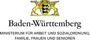 Logo des Ministeriums für Arbeit und Sozialaordnung, Familien, Frauen und Senioren