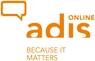 Logo der Online Beratung von adis mit dem Motto "because it matters"