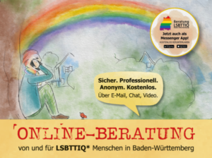 Flyer für die Onlineberatung